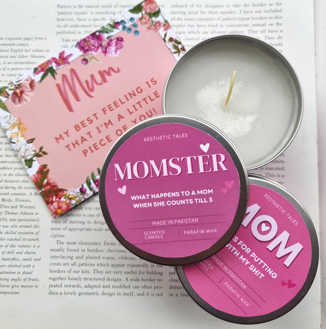 Scented Candle - Mom Scented Candle - Mom