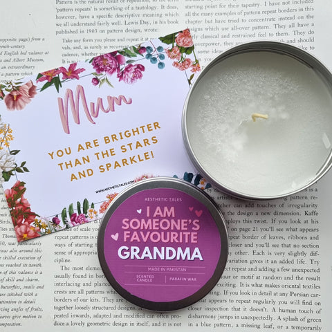 Scented Candle - GrandMa Scented Candle - GrandMa