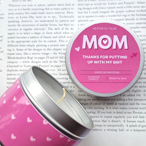Scented Candle - Mom Scented Candle - Mom