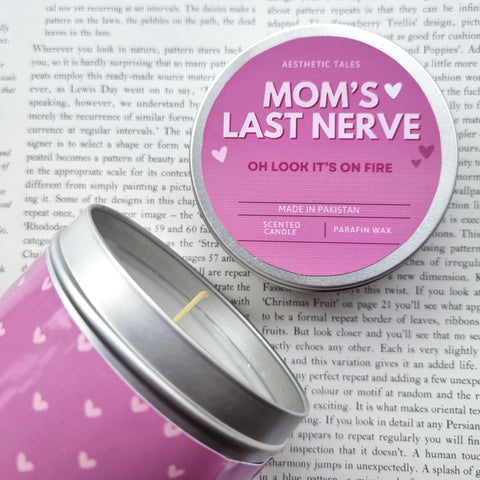 Scented Candle - Mom Last Nerve Scented Candle - Mom Last Nerve