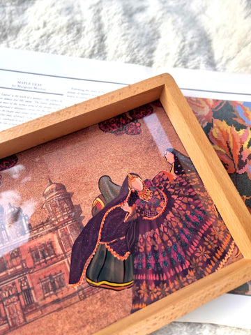 Noor e Chashm - Wooden Tray Noor e Chashm - Wooden Tray