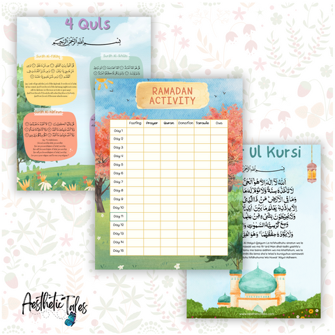 Kids Ibadah Banner & Tracker Pack Kids Ibadah Banner & Tracker Pack