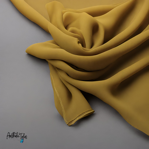 Premium Chiffon Hijab - Yellow Premium Chiffon Hijab - Yellow