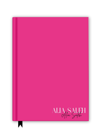 Deep Pink - Stark Customized Journal Deep Pink - Stark Customized Journal