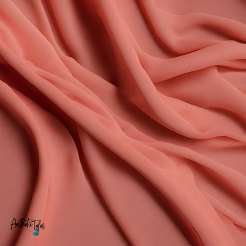 Premium Chiffon Hijab - Peach Premium Chiffon Hijab - Peach