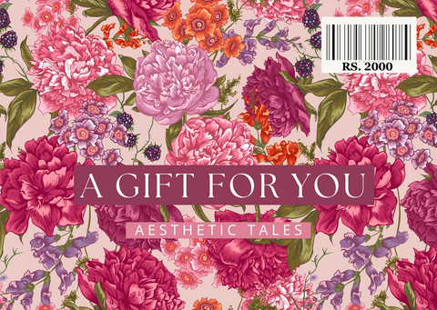 Aesthetic Tales Gift Card - For someone special Aesthetic Tales Gift Card - For someone special