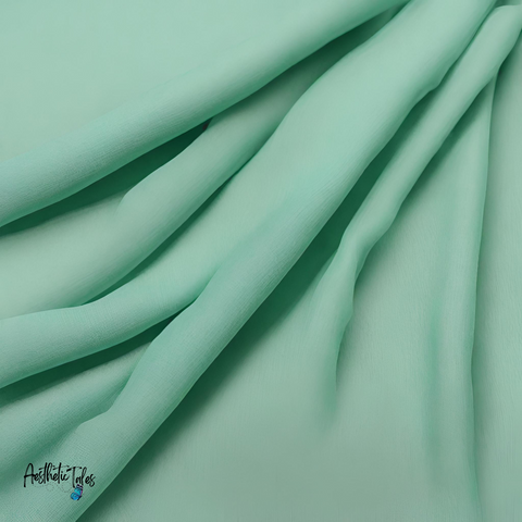 Premium Chiffon Hijab - Mint Premium Chiffon Hijab - Mint