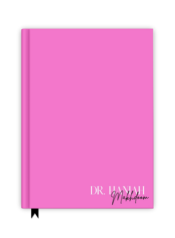 Blush Pink - Stark Customized Journal Blush Pink - Stark Customized Journal