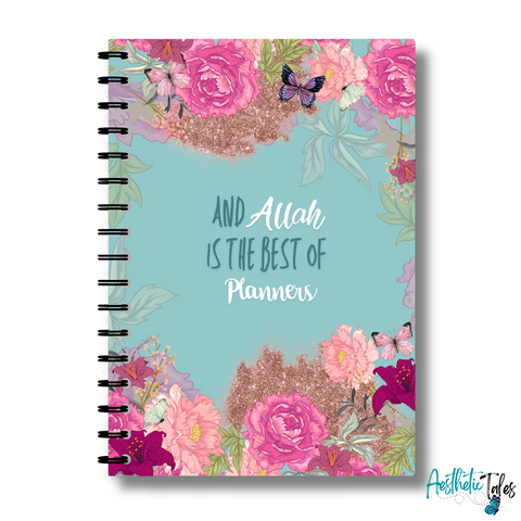 Allah Is The Best Planner  - Subject Notebook Allah Is The Best Planner  - Subject Notebook