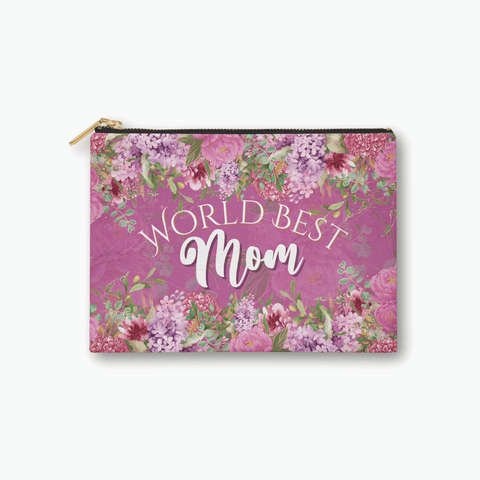 World Best Mum - Zipper World Best Mum - Zipper