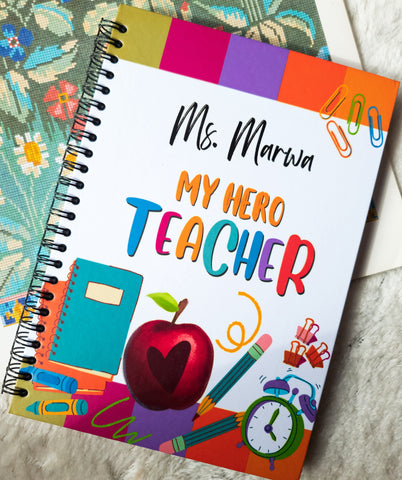 My Hero Teacher - Customize Journal My Hero Teacher - Customize Journal