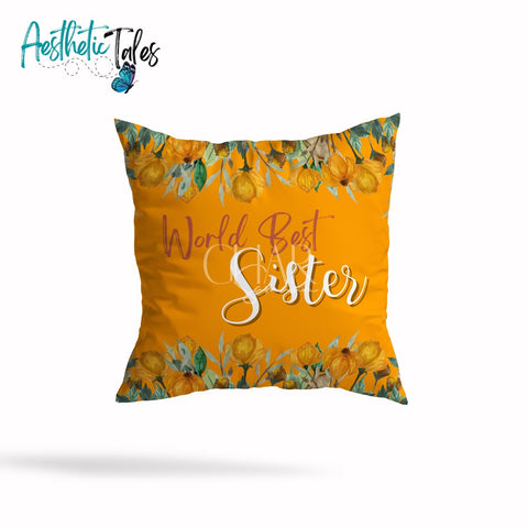 World Best Sister | Cushion Cover World Best Sister | Cushion Cover