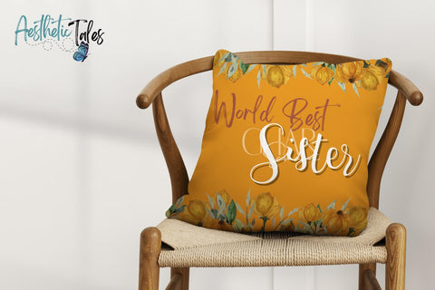 World Best Sister | Cushion Cover World Best Sister | Cushion Cover