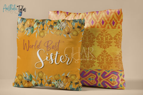World Best Sister | Cushion Cover World Best Sister | Cushion Cover