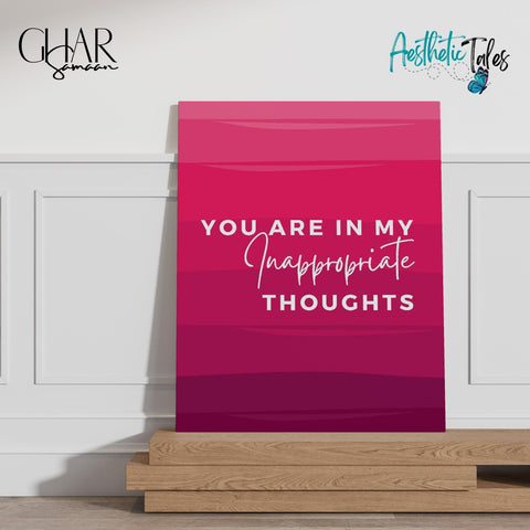 Thoughts | Wooden Plaque Thoughts | Wooden Plaque
