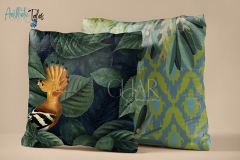 Golden Bird | Cushion Cover Golden Bird | Cushion Cover