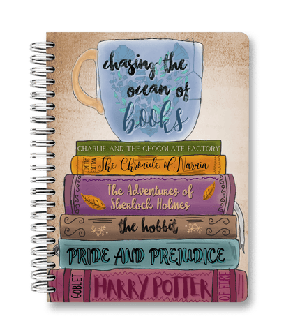 A Dreamer's Book - Spiral Hardcover Journal A Dreamer's Book - Spiral Hardcover Journal