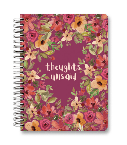 Thoughts Unsaid - Spiral Hardcover Journal Thoughts Unsaid - Spiral Hardcover Journal