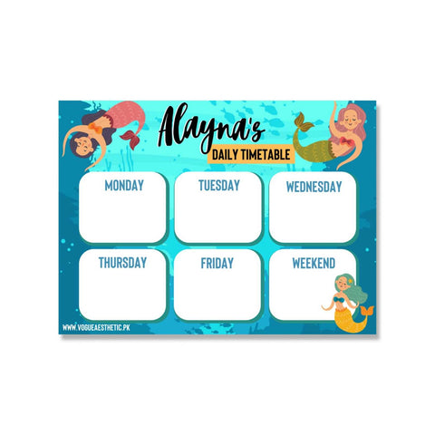 Little Mermaid - Magnetic Planner Little Mermaid - Magnetic Planner