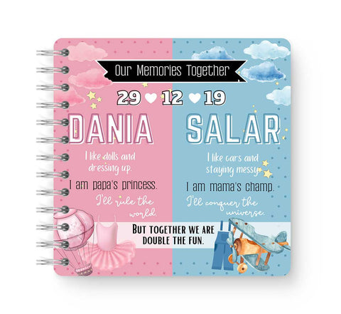 Twin Fun - Baby Record Book Twin Fun - Baby Record Book