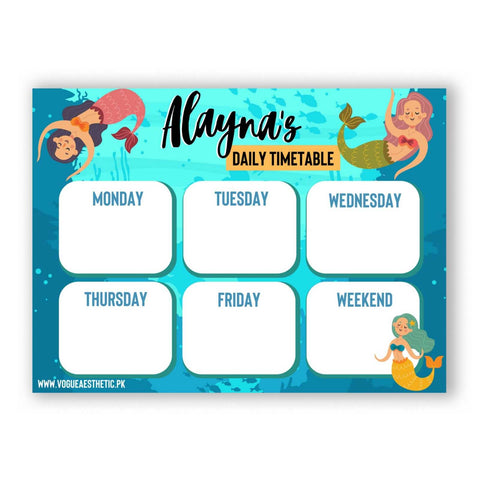 Little Mermaid - Magnetic Planner Little Mermaid - Magnetic Planner