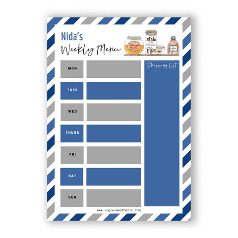 Grocery - Magnetic Planner Grocery - Magnetic Planner
