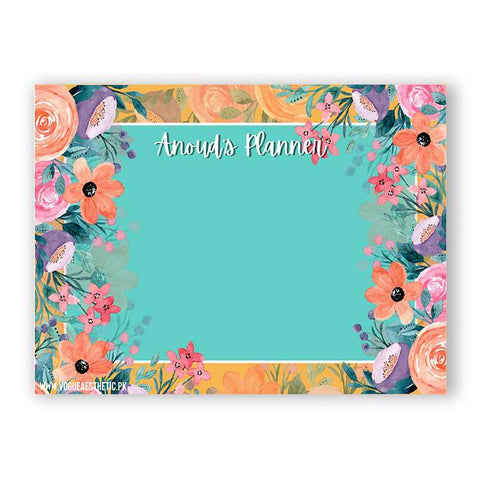 Floral - Magnetic Erase Planner Floral - Magnetic Erase Planner