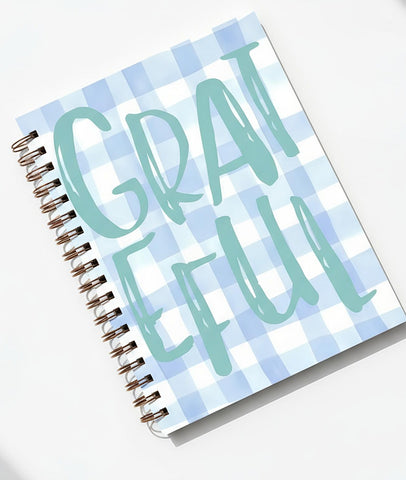 Grateful - Spiral Hardcover Notebook