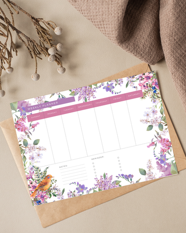 Weekly Planner Memopad - Meadows