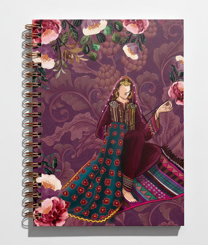 Ethnic - Spiral Hardcover Notebook