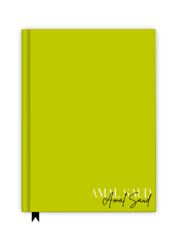 Lime Green - Stark Customized Journal