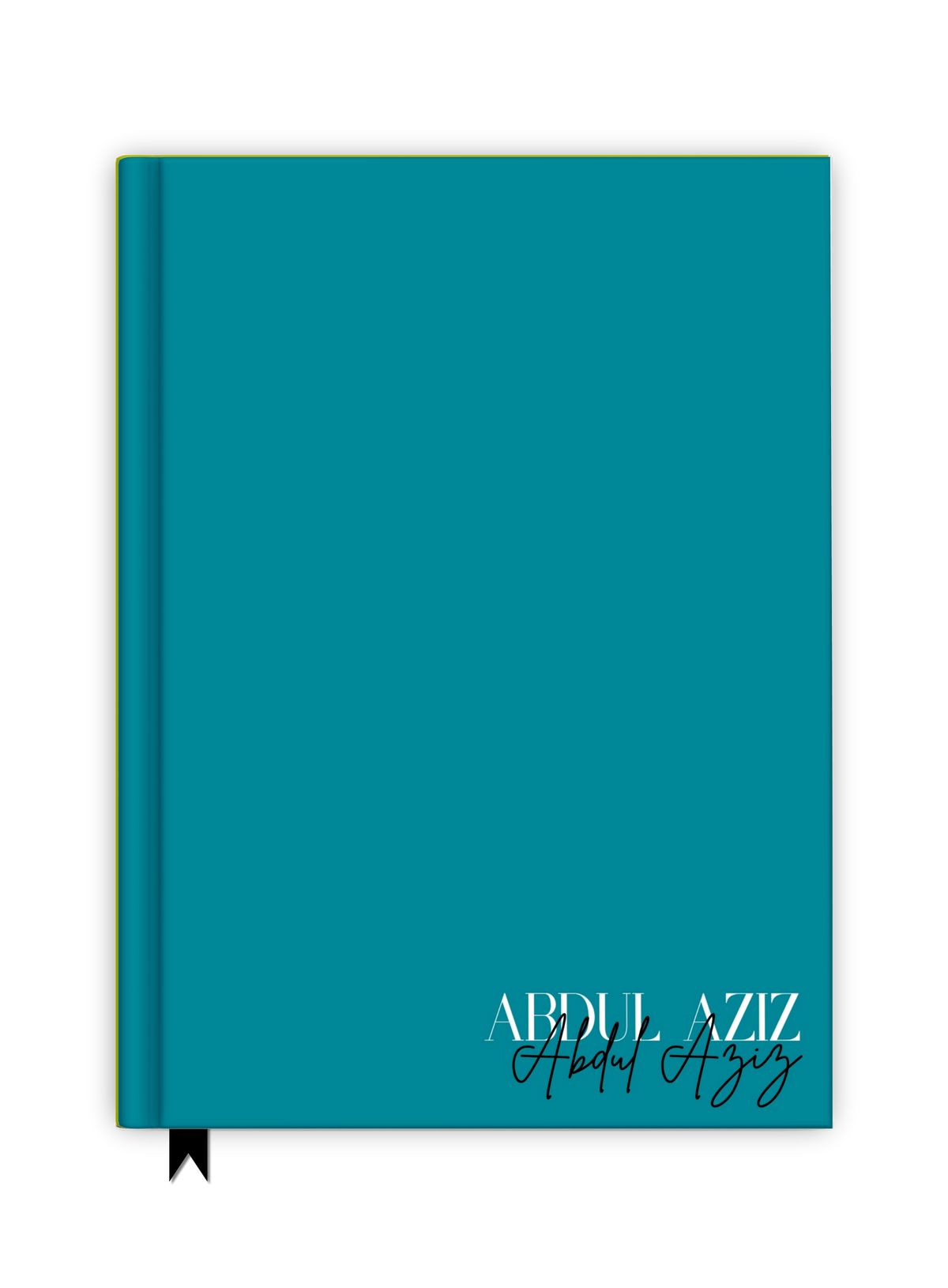 Turquoise - Stark Customized Journal