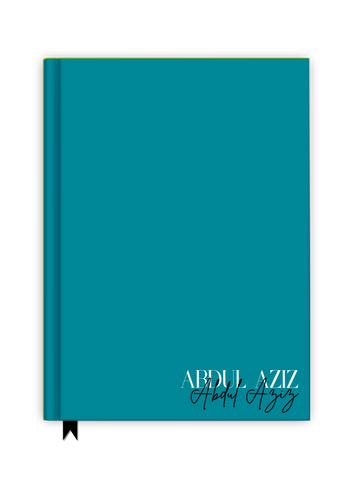 Turquoise - Stark Customized Journal