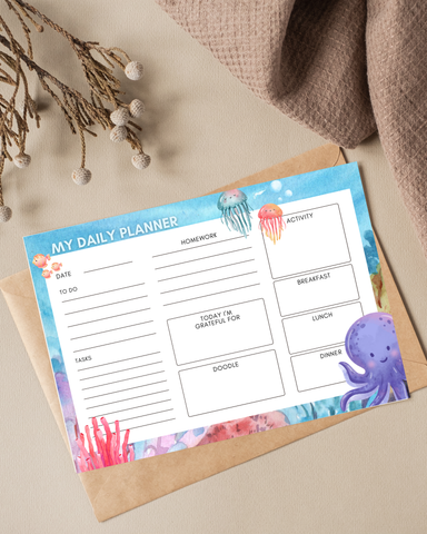 Marine - Kids Planner Memopad