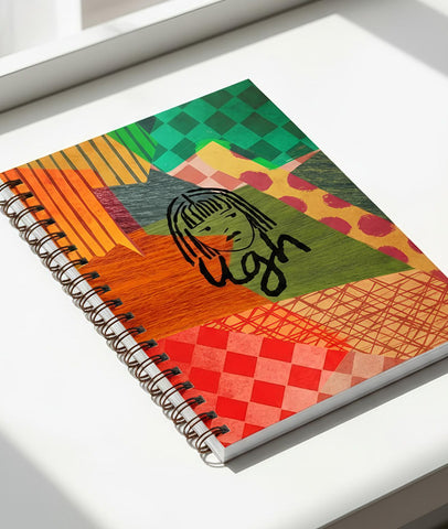 Ugh - Spiral Hardcover Notebook