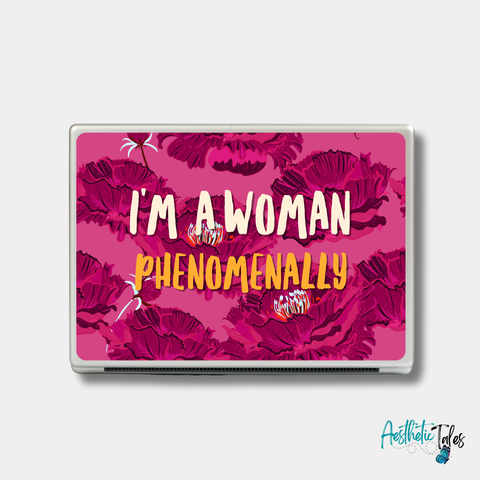 Woman Phenomenally - Laptop Skin