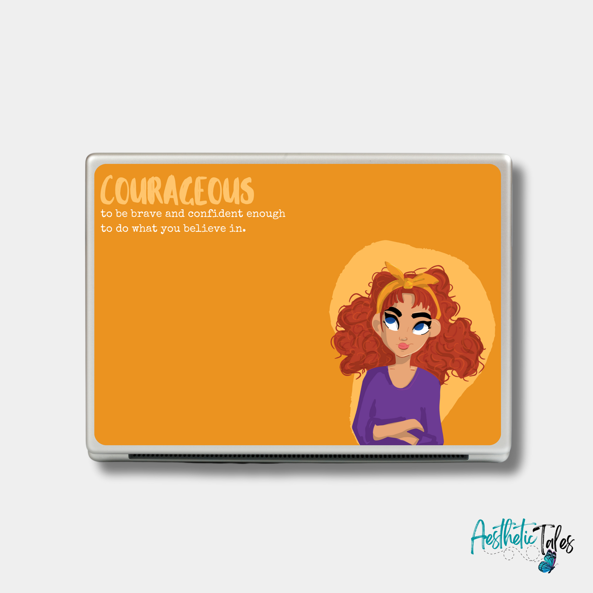 Courageous - Laptop Skin