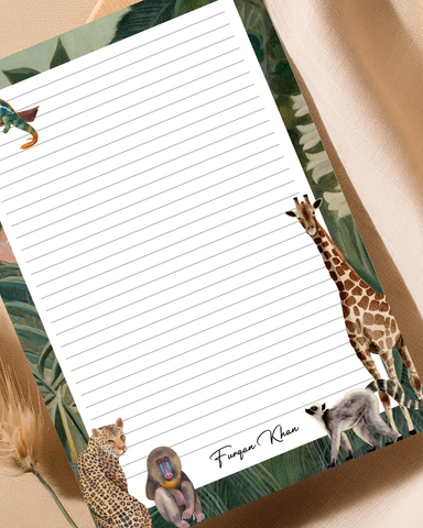 Amazon - Customized letter pad