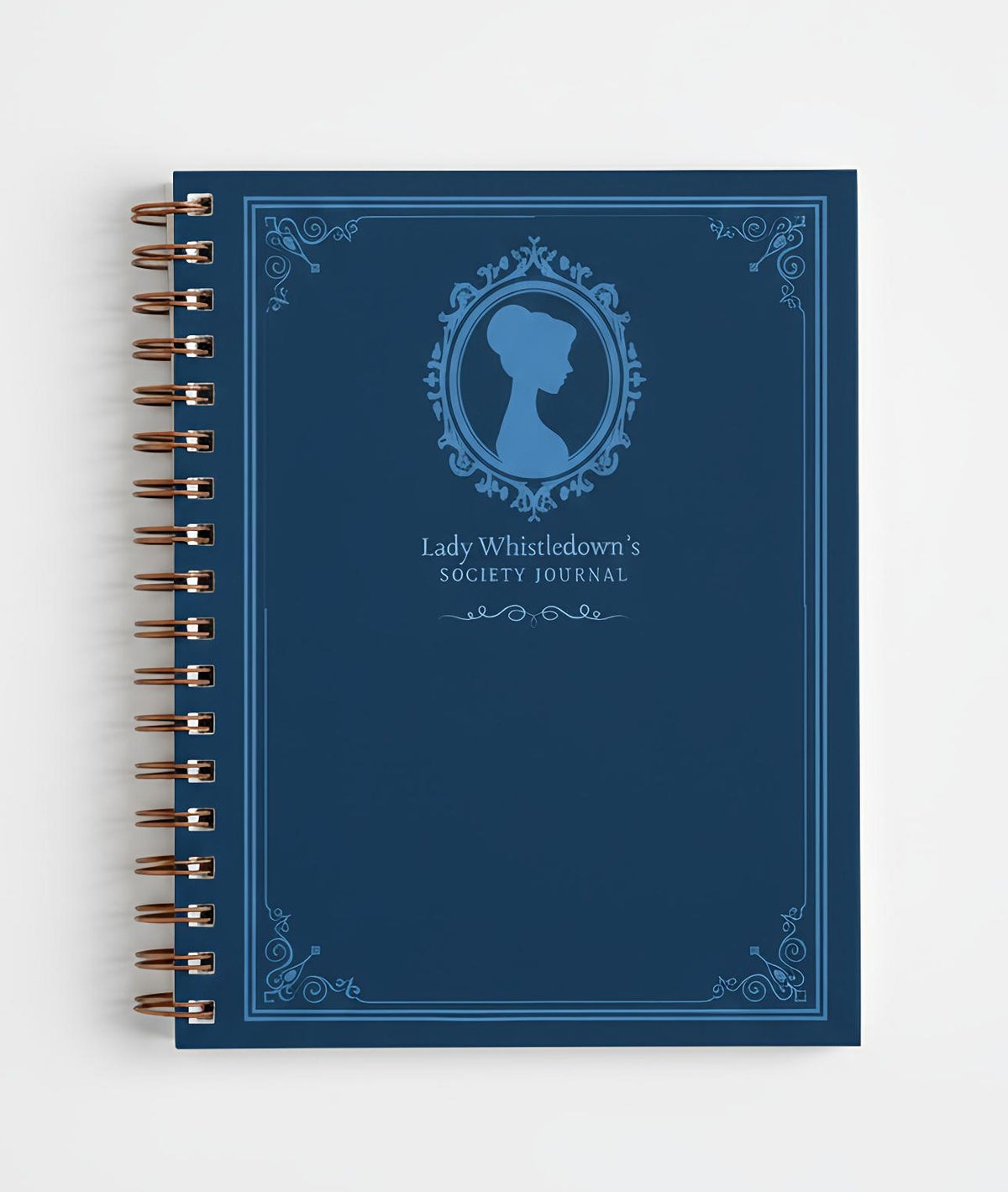Bridgeton Blue - Spiral Hardcover Notebook