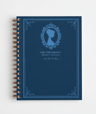 Bridgeton Blue - Spiral Hardcover Notebook