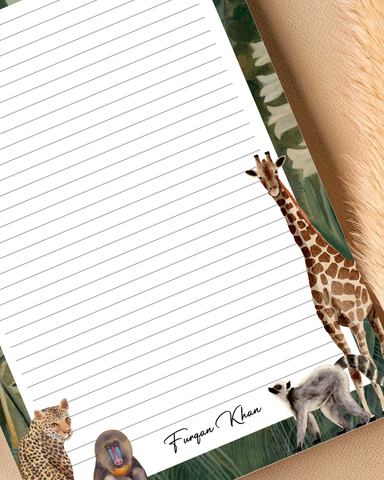 Amazon - Customized letter pad