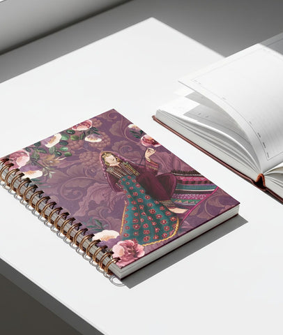 Ethnic - Spiral Hardcover Notebook