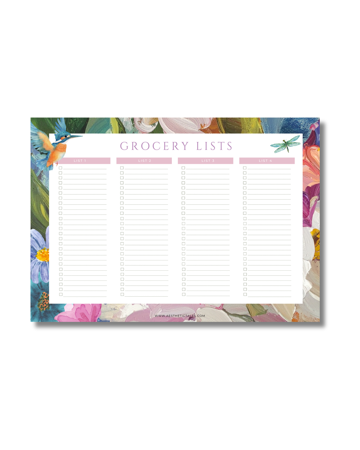 Grocery List Memopad
