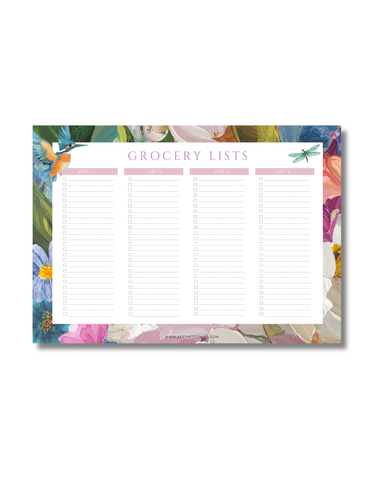 Grocery List Memopad