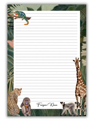 Amazon - Customized letter pad