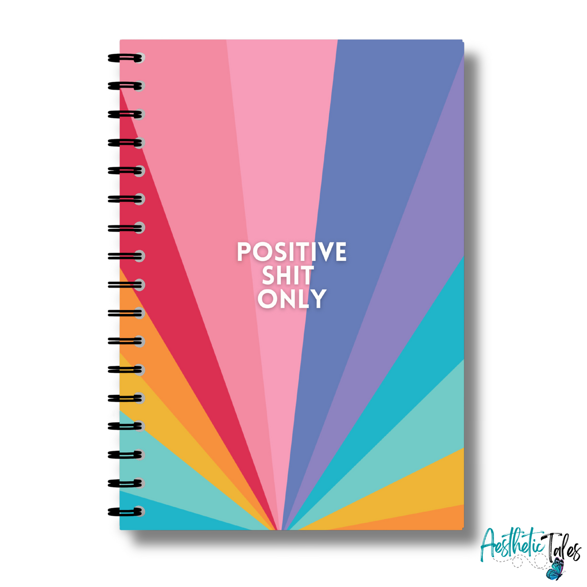 Positive Shit Only - Subject Notebook