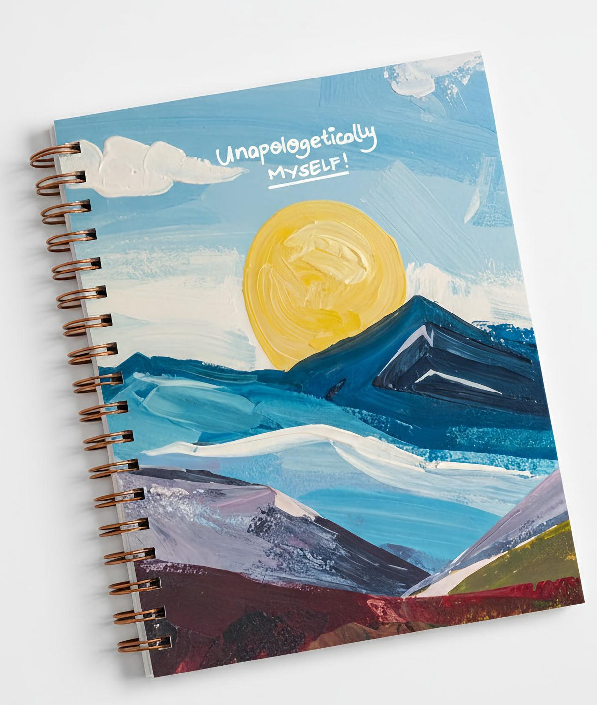 Unapologetically Myself - Spiral Hardcover Notebook