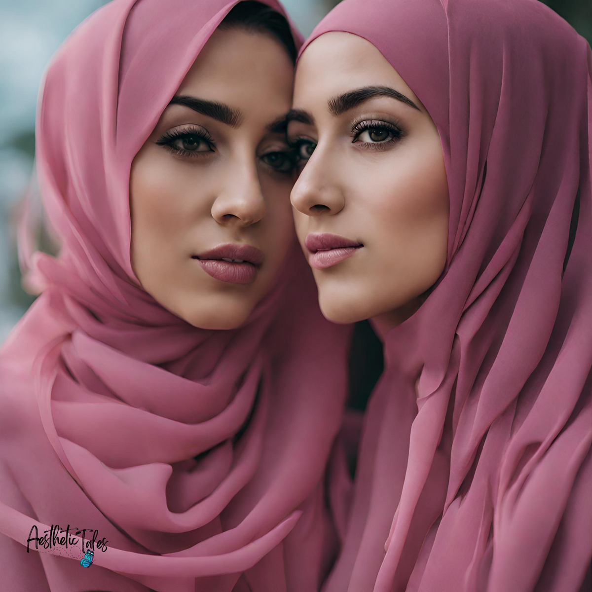 Premium Chiffon Hijab - Kashmiri Pink