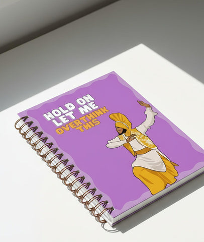 Overthink - Spiral Hardcover Notebook