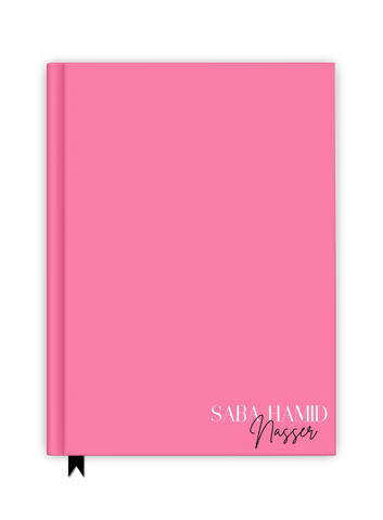 Bubblegum Pink - Stark Customized Journal